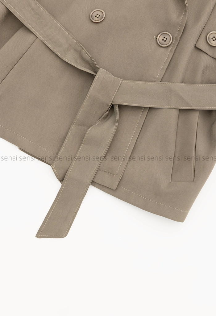 ست کت شلوار جلو شنل @کد1005370